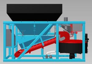 Quality Fast Moving Small Concrete Batch Plant 26m³ Container Cement Silos wholesale