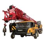50T Used Telescopic Straight Boom Crane SANY STC500 58 Meters Lifting Height