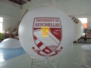 Quality Digital printing business ad helium balloon with 0.18mm PVC for opening event wholesale