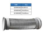 6204900365 Engine Exhaust Pipes For Mercedes Benz Trucks 90x285mm