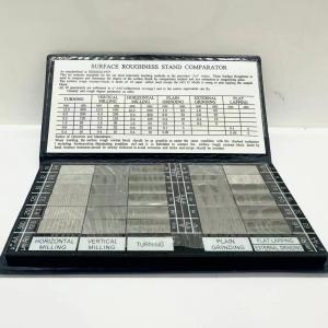 Quality 45 Super Carbon Steel Surface Roughness Comparator Contrast Specimen Block for Industrial wholesale