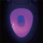 8 Colors Battery Powered Toilet Led Nightlight Motion Activated Led Night Light