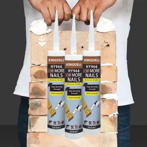 Quality Heavy Duty Construction Liquid Nails Adhesive Nail Free Glue ISO Certified wholesale