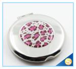 Metal Pocket Mirror Decorative Small Make Up Mirror