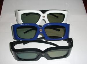 Quality USD Rechargeable DLP Link shutter 3D Glasses Low Power Consumption wholesale