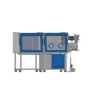 Quality 2440 x 780 x 900 mm Inert Gas Glove Box with and ≤ 0.001%vol/h Leakage Rate wholesale