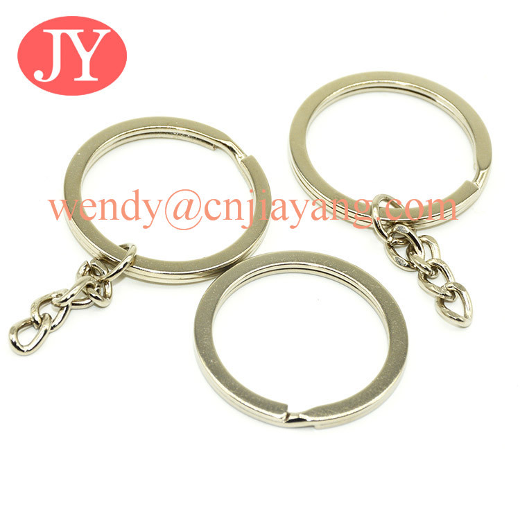 jiayang high quality bulk price 2.0mm wire key ring gold plated