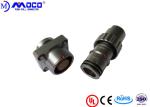 Waterproof 3B Series 16 Pin Round Connector , Thread Tighten Wire Cable