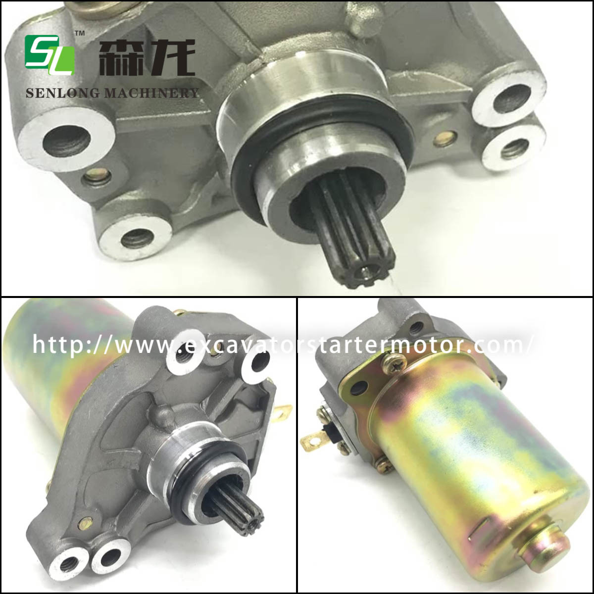 Starter Polaris TYPHOON125/RS125 Motorcycle 12V 9T CW Aprilia 0294800 Mitsuba SM5289 SCH0040 410-58077 19628 AP0294802