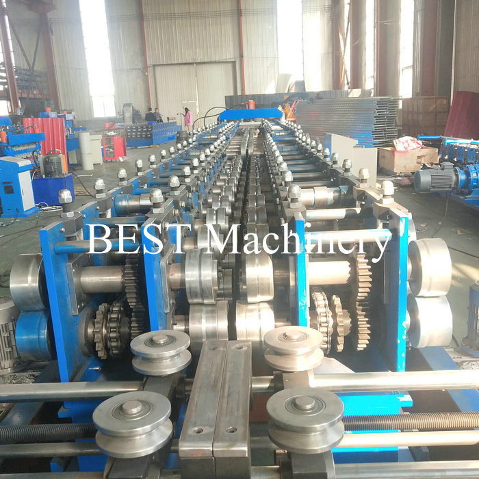 100-600 Automatic Change Size Cable Tray Forming Machine With 400 Tons Punching Machine