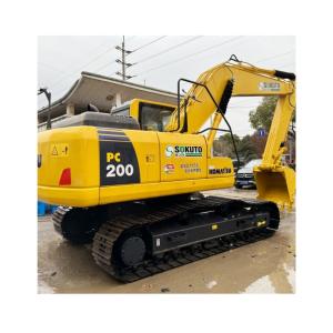Quality Used machinery komatsu pc200 excavator second-hand excavating machinery wholesale