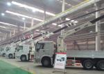 SINOTRUK HOWO Truck Mounted Crane / Truck Mounted Jib Crane For Construction