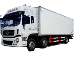 Quality Touch Screen Dongfeng KL 300HP Refrigeration Trucks With Fast Automatic Transmission wholesale