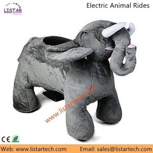 Quality Electric Rechargeable Ride on Plush Animal Rides, Plush Electric Animal Scooters for Sale wholesale