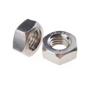 Quality Metric 1 Inch 316 Stainless Steel Hex Nuts Galvanize High Precison Custom Size wholesale