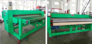 Quality Optional Color Carpet Floor Tiles / Die Cutting Machine ±1.5 Mm Fixed Length wholesale