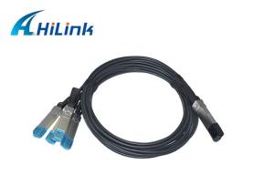 Quality 40G QSFP To 4SFP10G breakout Passive Direct Attach Copper Cable DAC 3M Data Center Switch wholesale