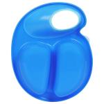 Blue Easy Grip Baby Feeding Bowls And Spoons Bpa Free