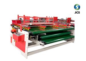 Quality Press Type Corrugated Box Folding Machine , Semi Automatic Carton Box Production Line wholesale