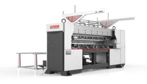 Quality High Speed Lockstitch Quilting Sewing Machines For Garments , White Color wholesale