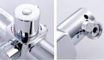 Electric Shower Thermostatic Control Valve Metal Concealed Wall Mounted Switch