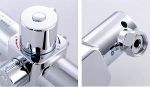 Quality Electric Shower Thermostatic Control Valve Metal Concealed Wall Mounted Switch Faucet wholesale