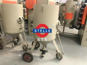 Quality Commercial Portable Sand Blasting Machine Remove Abrasive Burrs Residue wholesale