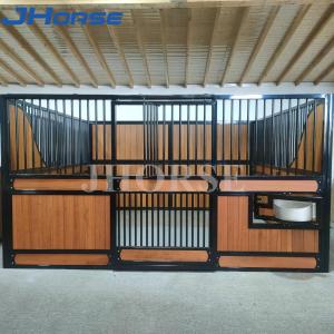 Quality 12ft Metal Horse Stables Aluminum Frame Anti Rust Galvanized Sliding Door wholesale