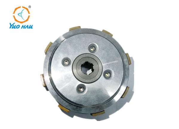 CD100 Motorcycle Clutch Parts Clutch Central Plate V100 / ADC12 / Silver Color /