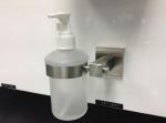 Stainless Steel Tray Form Soap / Sanitizer Dispenser Bathroom Hardware Sets