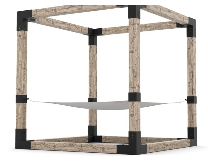 Concrete Anchors Pergola Brackets Supporting Fixed Wood with ECO FRIENDLY Construction