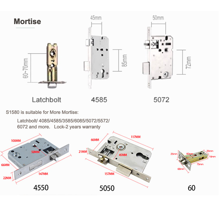 Customized Logo Electronic Door Lock Anti Peep Smart Cylinder Lock