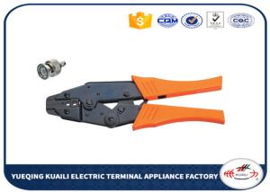 Quality Ratchet Crimping Tool For Coaxial Connectors / Wire Crimper Tool wholesale