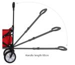 Convenient Collapsible Beach Wagon Multi Functional For Outdoor Activities