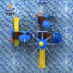 Happy Plastic Water Slide 1010 * 410 * 465 CM Skid Proof ROHS Approved