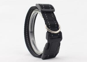 Quality High Fastness Adjustable Nylon Dog Collars Leashes Harness With Plastic Buckle wholesale