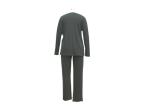 Comfortable Home Wear Ladies Loungewear Sets Round Neck Tops And Long Pants