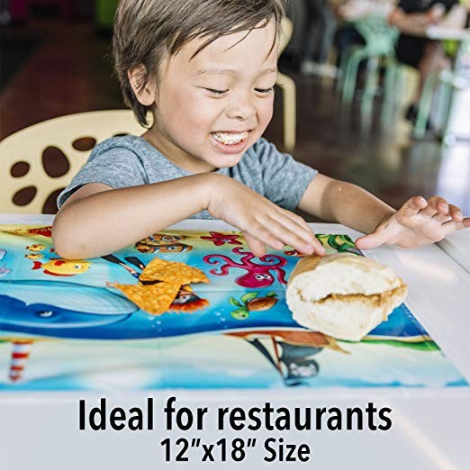 Disposable Adhesive Placemats For Restaurant