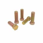 M10*30 Environmental Protection Color Zinc External Hexagon Bolt Electrophoresis