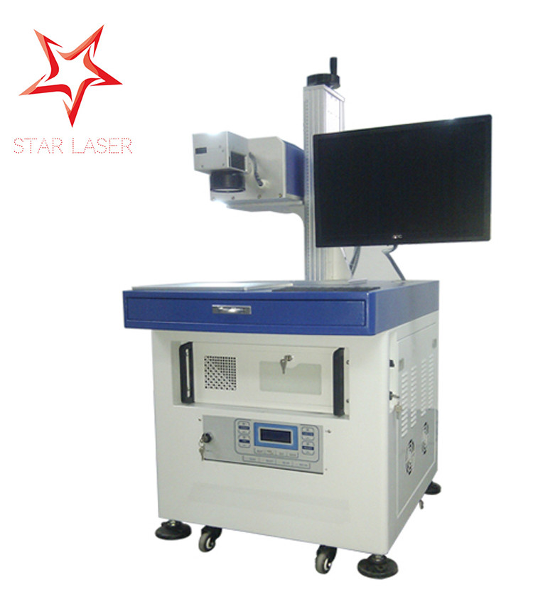 Crystal Subsurface Laser Etching Systems , Photo / Glass UV Etching Machine