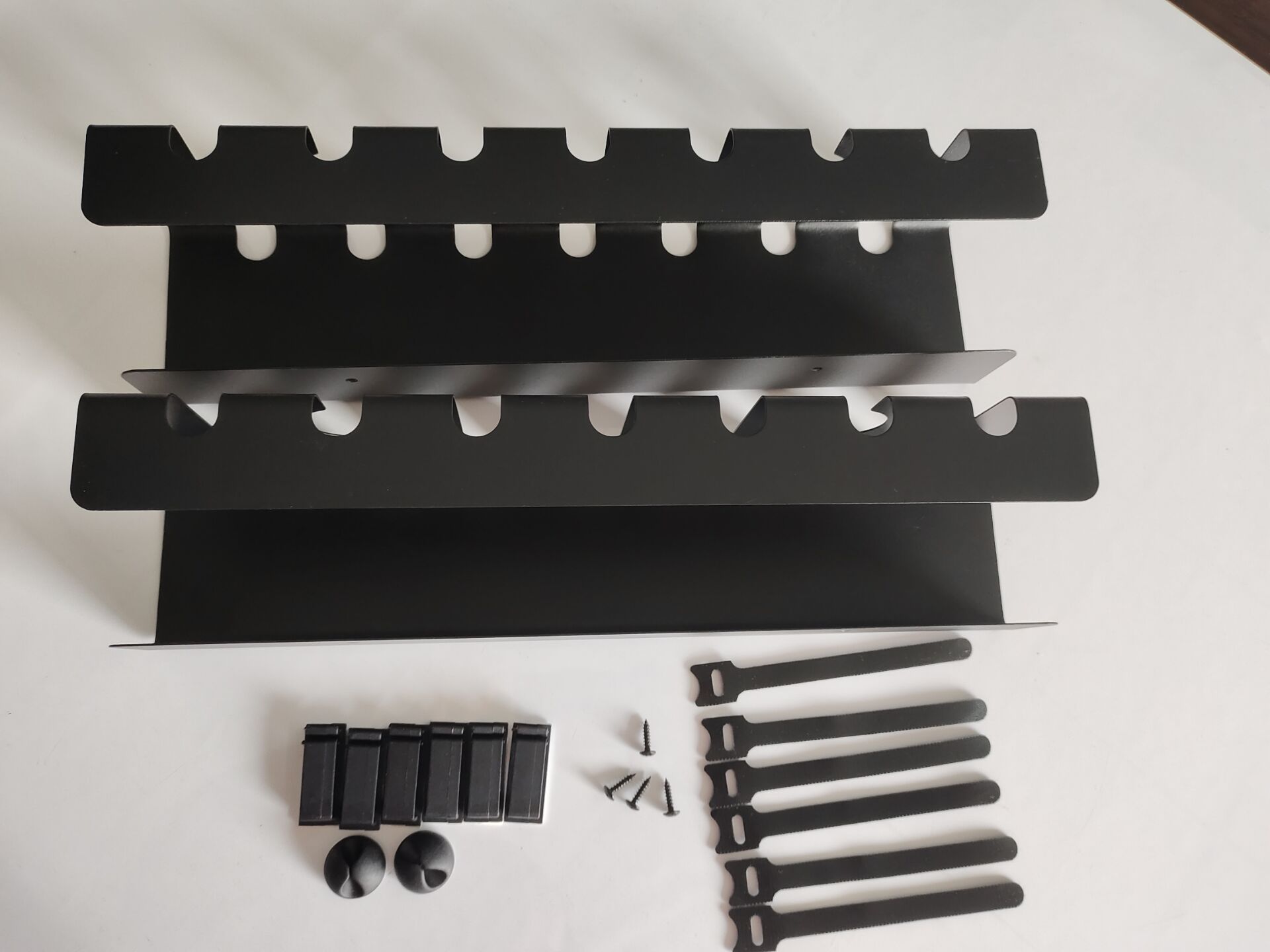 Maximize Productivity Single Tier Bolt Inserting Cable Duct for Under Table Cables