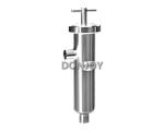 304 / 316 Stainless Steel Straight Filter , 1 Inch - 4 Inch Inline Water Filter