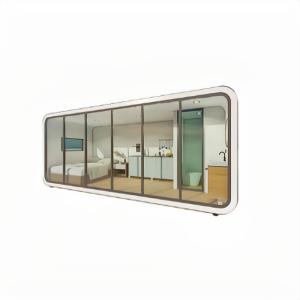 Quality Modular Portable Prefab Villa Prefabricated Flat Pack Container Apple Capsule Cabin Home wholesale