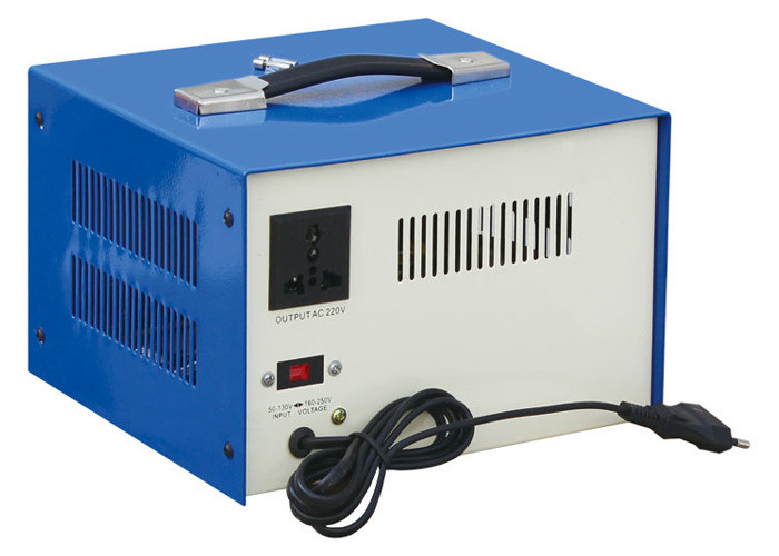 Single Phase Servo Motor Stabilizer , AC Automatic Voltage Stabilizer SVC 500VA
