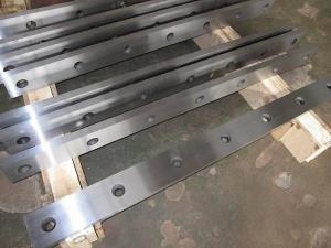 Quality Cr12Mov Material Metal Shear Blades / Carbide Blade Tools For Cutting Sheet Metal wholesale