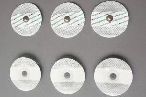 Quality Round 50mm snap disposable ecg electrode padsecg chest electrode wholesale