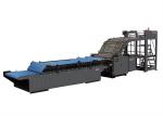 Semi Auto Flute Laminator Machine Easy Installation Custom Color PLC Control