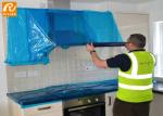 Anti UV Heat Window Masking Film Poly Window Protection Film For Car Constructio