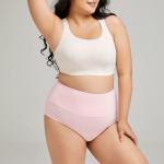 M-7XL Pregnancy Nursing Bra Tummy Control Transparent Seamless High Waist Cotton