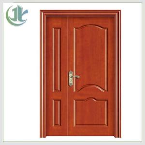 Quality Termite Resistant Wood Double Doors , Unequal Double House Door wholesale